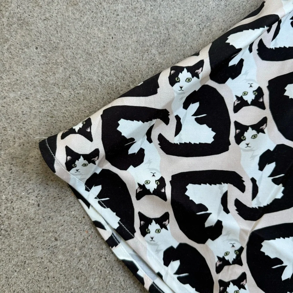 Paul & Joe Sister Bambina Cat Print Dress - Picture 13 of 14